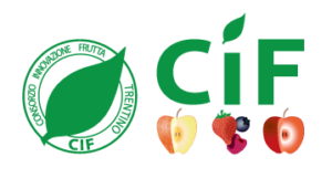 Logo CIF Consorzio Innovazione Frutta Trentino